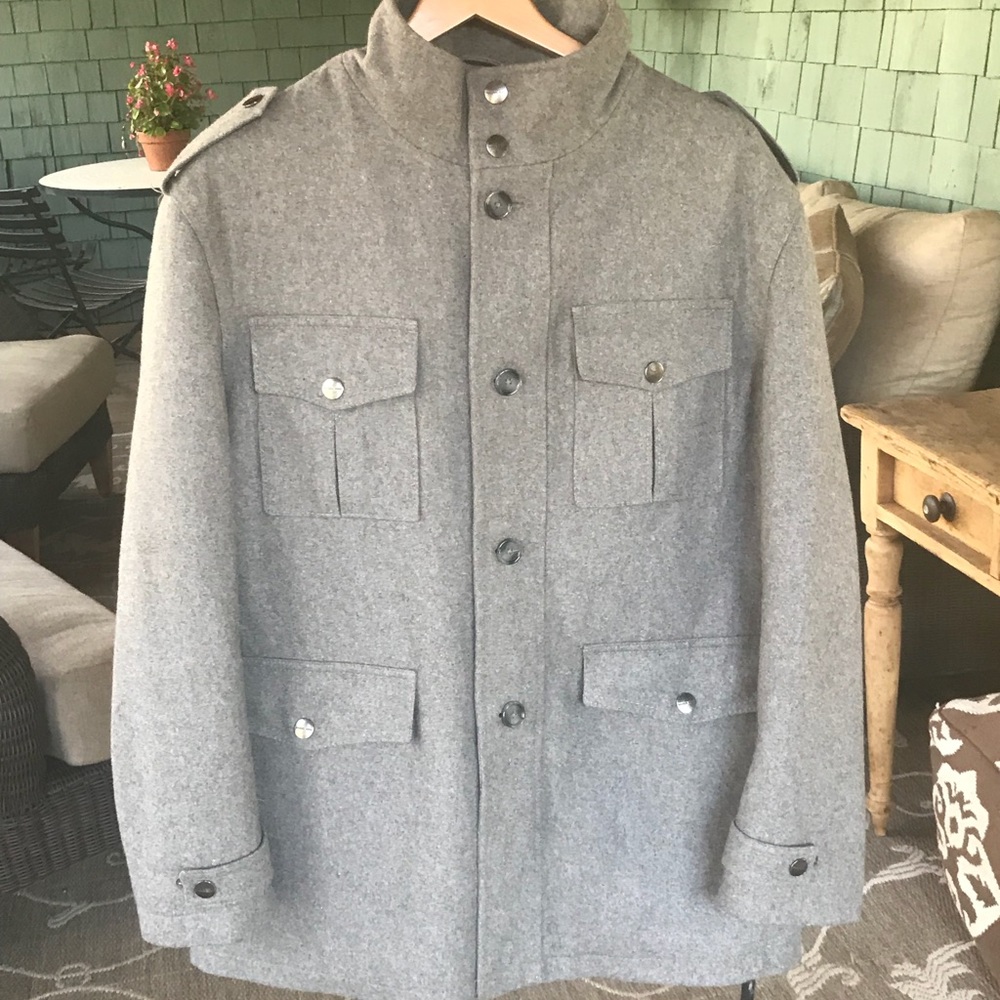 Michael Kors Mercer Peacoat Field Coat - Picture 4 of 8